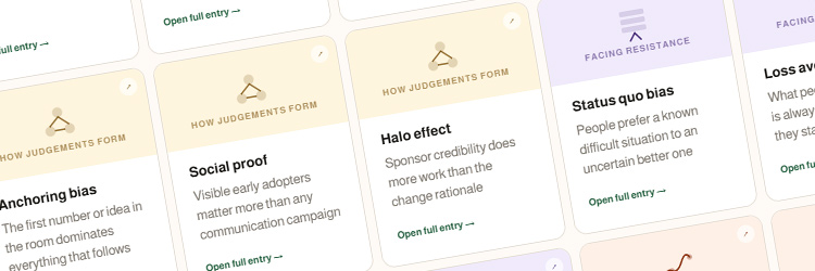 The Cognitive Bias Gap: ko težava ni človek, ampak sistem