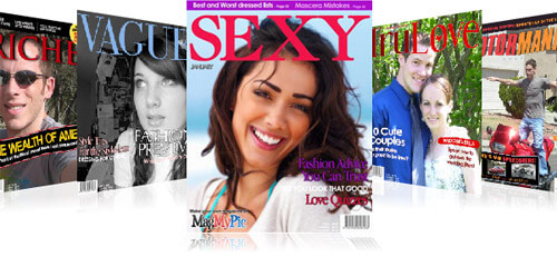 Kako enostavno pristanemo na naslovnici revije?